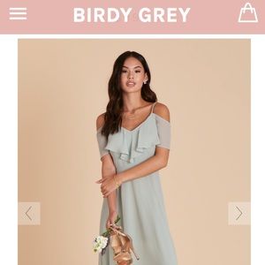 Birdy Grey Jane bridesmaid dress in sage